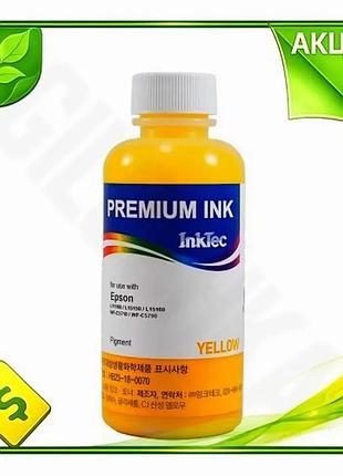 Ve чорнило inktec epson жовте new version пігментне 100 мл для принтерів epson для друку документів та n6w_ver