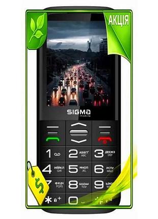 Ve мобильный телефон sigma mobile new version comfort 50 grace черный бабусефон 2 mini-sim кнопочный 2 n6w_ver