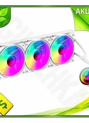 Ve система жидкостного охлаждения gamemax new version iceburg 360 infinity white rgb охладитель для пк n6w_ver