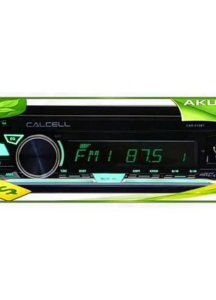 Ve автомагнітола calcell usb bluetooth new version 1 din для автомобіля з fm-радіо microsd aux 4x55 вт n6w_ver