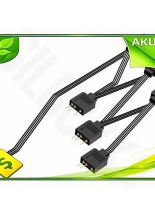 Ve кабель-сплиттер id-cooling для подключения new version шести 4-pin вентиляторов к материнской плате n6w_ver