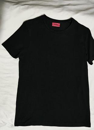Футболка чоловіча hugo boss чорна s
