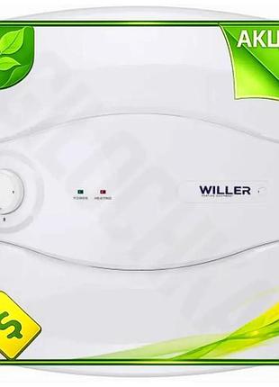 Ve водонагрівач willer під мийкою new version 10л 1500вт вертикальний мокрий тен механічний терморегул n6w_ver