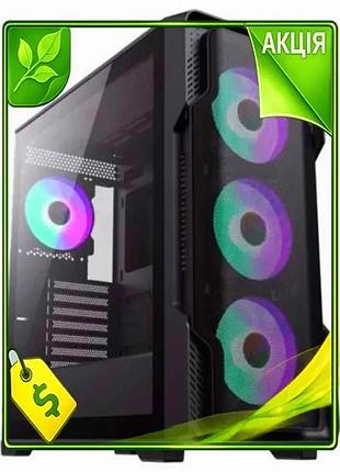 Ve корпус gamemax siege bk new version black mid tower eatx atx micro atx mini itx геймерський комп'ют n6w_ver