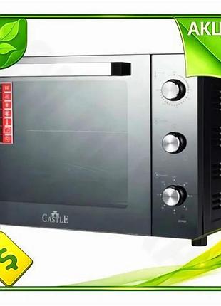 Ve электродуховка castle 70л черная new version 2200вт конвекция для приготовления пищи печь для выпеч n6w_ver