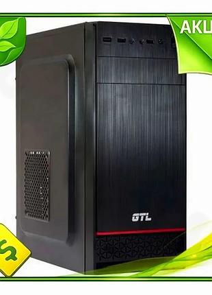 Ve корпус gtl t1610 black new version mini tower для micro atx mini itx комп'ютера чорний компактний к n6w_ver