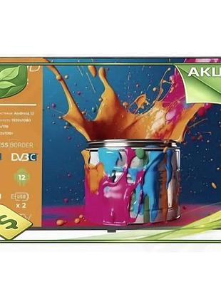 Ve телевизор 40" ozonehd full new version hd smart tv 1920x1080 для дома с android 12 wi-fi 60 гц n6w_ver