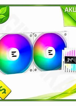 Ve система жидкостного охлаждения zalman new version alpha 2 white для процессора с argb низкий уровен n6w_ver