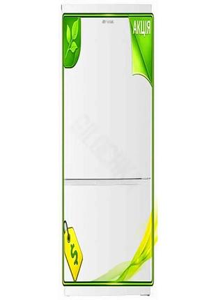 Ve холодильник vox electronics двокамерний new version no frost 253l для кухні з механічним керуванням n6w_ver