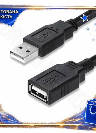 Dm кабель usb 2.0 специфікація 2.2 am - usb af 1.8 м чорний для принтера та підключення периферії spe|lz