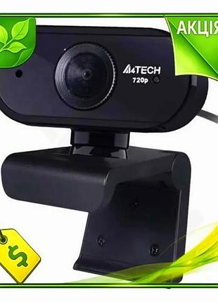 Ve веб-камера a4tech черная 720p new version 30 fps для общения видеосвязь микрофон n6w_ver