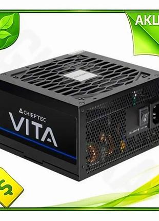 Ve блок питания 650 вт new version chieftec vita 80 plus bronze для пк надежное питание для компьютера n6w_ver