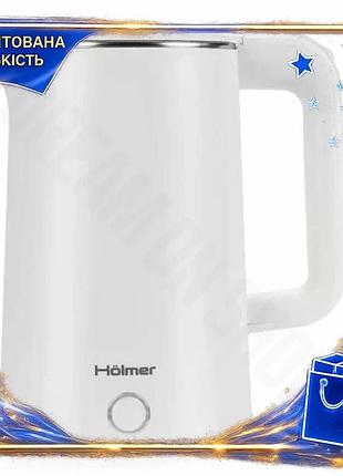 Dm электрочайник holmer 1500 спецификация 2.2 вт 1.8 л с двойными стенками для чая. spe|lz