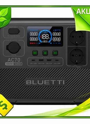 Ve зарядна станція bluetti 1000 new version вт 768 вт/год для подорожей і кемпінгу портативний акумуля n6w_ver