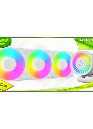 Ve система жидкостного охлаждения arctic new version liquid freezer iii pro 360 a-rgb белая охладитель n6w_ver