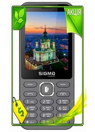 Ve мобильный телефон sigma mobile new version кнопочный grey 2 mini-sim 2.8" дисплей usb type-c для св n6w_ver
