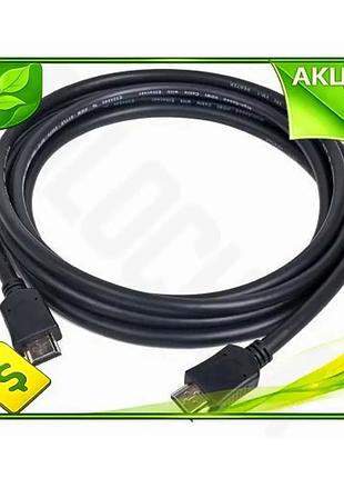 Ve кабель hdmi 10 м new version cablexpert v2.0 чорний шнур для підключення телевізора монітора n6w_ver