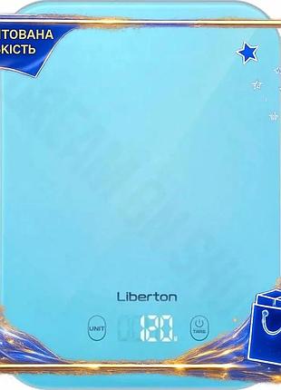 Dm кухонні ваги liberton специфікація 2.2 електронні до 10 кг з дисплеєм тарокомпенсацією сині для при spe|lz