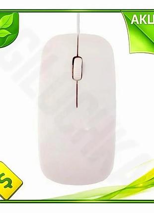 Ve миша jite usb оптична new version 1000 dpi біла для комп'ютера ноутбука 3 кнопки без батарейок n6w_ver