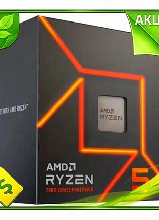 Ve процессор amd ryzen 5 new version 7400 6 ядер 3.3 ггц turbo boost 4.3 ггц для игр настольный пк с r n6w_ver