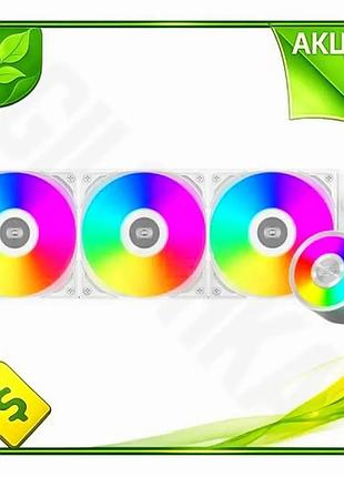 Ve система жидкостного охлаждения pccooler new version 360 мм argb для процессора intel amd тихий охла n6w_ver