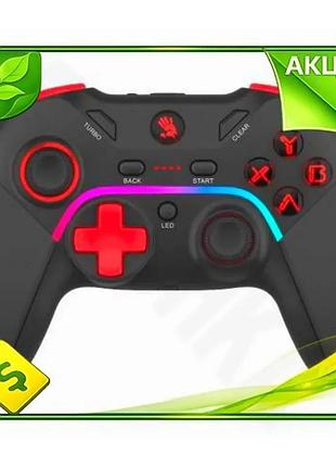 Ve геймпад bloody беспроводной для new version пк ps3 switch android игровой контроллер с двойной вибр n6w_ver