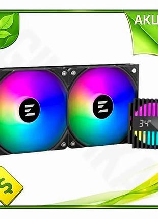 Ve система жидкостного охлаждения zalman new version alpha 2 черная для процессора бесшумное охлаждени n6w_ver