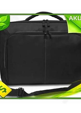 Ve сумка для ноутбука 16" new version 2e vector black поліестер для комп'ютера і бізнесу сумка для пер n6w_ver