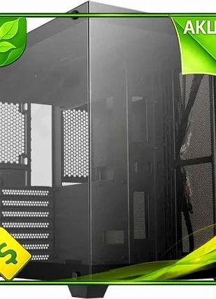 Ve корпус frontier igloo f new version black midi tower для atx microatx mini-itx з загартованим склом n6w_ver