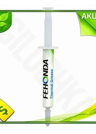 Ve термопаста fehonda tg-8 4 new version г шприц теплопроводная паста для процессора и видеокарты охла n6w_ver