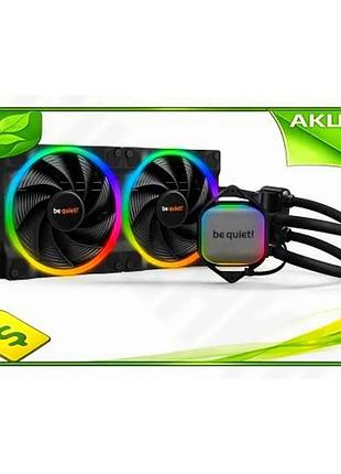 Ve система жидкостного охлаждения be new version quiet! для пк pure loop 2 fx 280 черная жидкостная си n6w_ver
