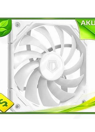 Ve вентилятор 120 мм id-cooling new version white 4-pin для корпусу активне охолодження гідравлічний п n6w_ver