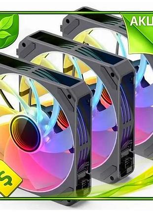 Ve вентилятор 120 мм jonsbo new version rgb подсветка для корпуса активное охлаждение тихий гидродинам n6w_ver