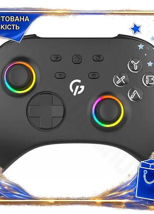 Dm геймпад беспроводной gamepro спецификация 2.2 для пк switch android ios с вибрацией rgb подсветкой spe|lz