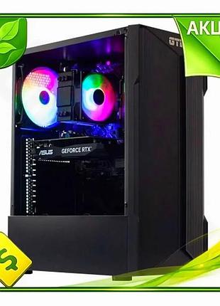 Ve компьютер gtl trooper i3-12100f new version 16гб ddr4 с видеокартой rtx 3050 для игр и работы black n6w_ver