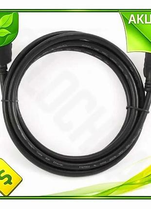 Ve кабель hdmi 1.8 м new version cablexpert чорний кутовий розapos;єм для телевізора монітора n6w_ver