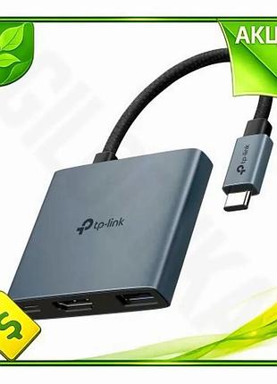 Ve usb tp-link 3 в new version 1 серый type-c 3.1 hdmi 4k usb 3.0 для ноутбуков и пк n6w_ver
