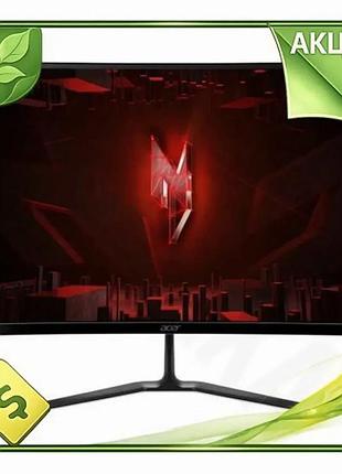 Ve монітор вигнутий 27" acer new version nitro 2560x1440 180 гц для ігор та роботи з va матрицею чорни n6w_ver