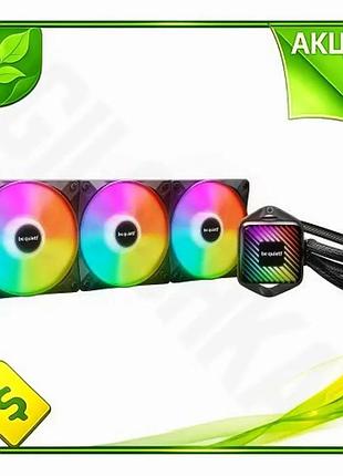 Ve система рідинного охолодження be new version quiet! pure loop 3 lx 360 black для процесора з підсві n6w_ver