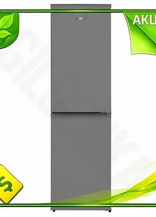 Ve холодильник edler двухкамерный grey new version с нижней морозильной камерой 260л. n6w_ver