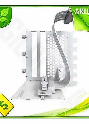 Ve підставка вертикальна montech vgm new version 2 white для відеокарти райзер pcie 4.0 x16 24.4 см n6w_ver