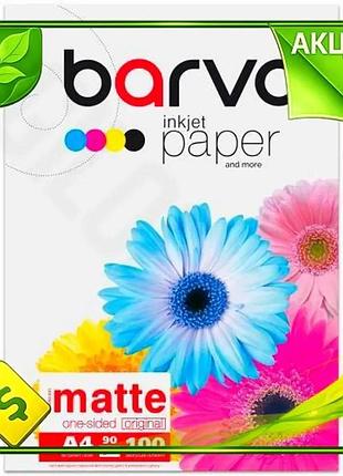 Ve фотобумага barva матовая a4 new version 90 г/м2 100 л для печати фотографий и презентаций без блеск n6w_ver