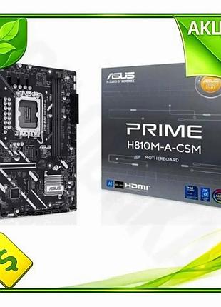 Ve материнська плата asus lga1851 new version h810 2xddr5 microatx для комп'ютера з підтримкою ші та г n6w_ver