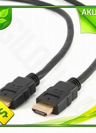 Ve кабель hdmi 1 м new version cablexpert v2.0 чорний для підключення телевізора комп'ютера монітора n6w_ver