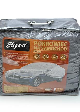 Тент седан 535x178x120см xl з підкладкою peva 100268 "elegant" кишені під дзеркало, блискавка nai