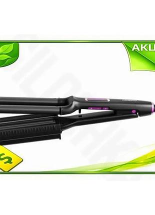 Ve плойка для локонів ardesto new version 90 вт керамічна з led дисплеєм автоматичне вимкнення для вол n6w_ver