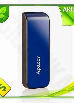 Ve флеш накопитель usb 32гб new version apacer синий черный usb 2.0 для хранения данных флешка n6w_ver