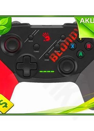 Ve геймпад a4tech bloody беспроводной new version usb 2.4ghz для пк ps3 android контроллер с двойной в n6w_ver
