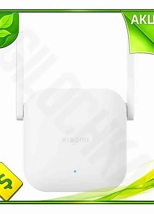 Ve wi-fi повторювач xiaomi mi new version wifi range extender n300 2.4 ггц до 300 мбіт/с ретранслятор n6w_ver