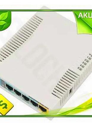 Ve роутер mikrotik бездротовий 5 new version lan 300 мбіт/с для дому та офісу wi-fi 4 2.4 ггц n6w_ver